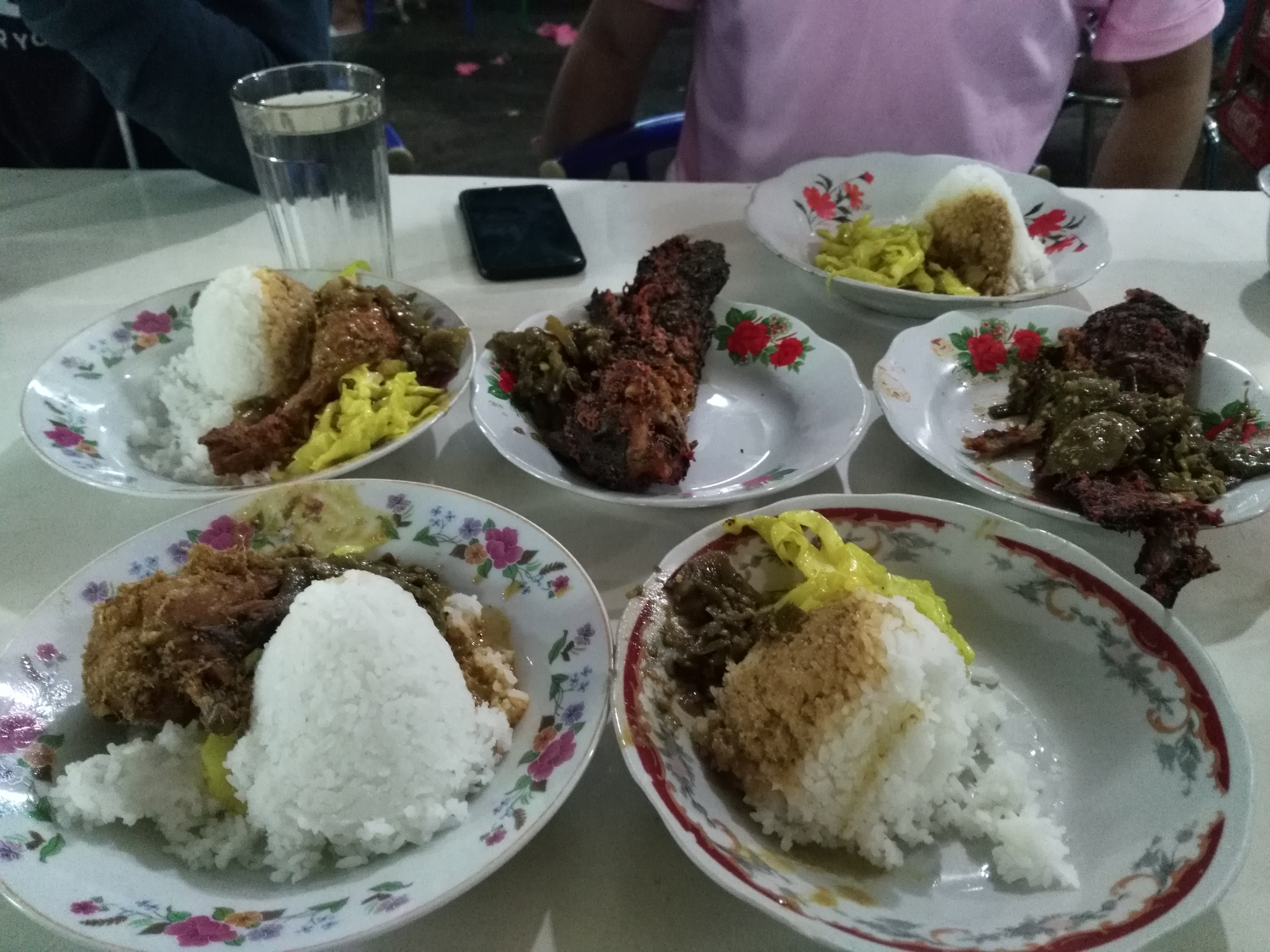 Ikan and nasi (fish and rice).