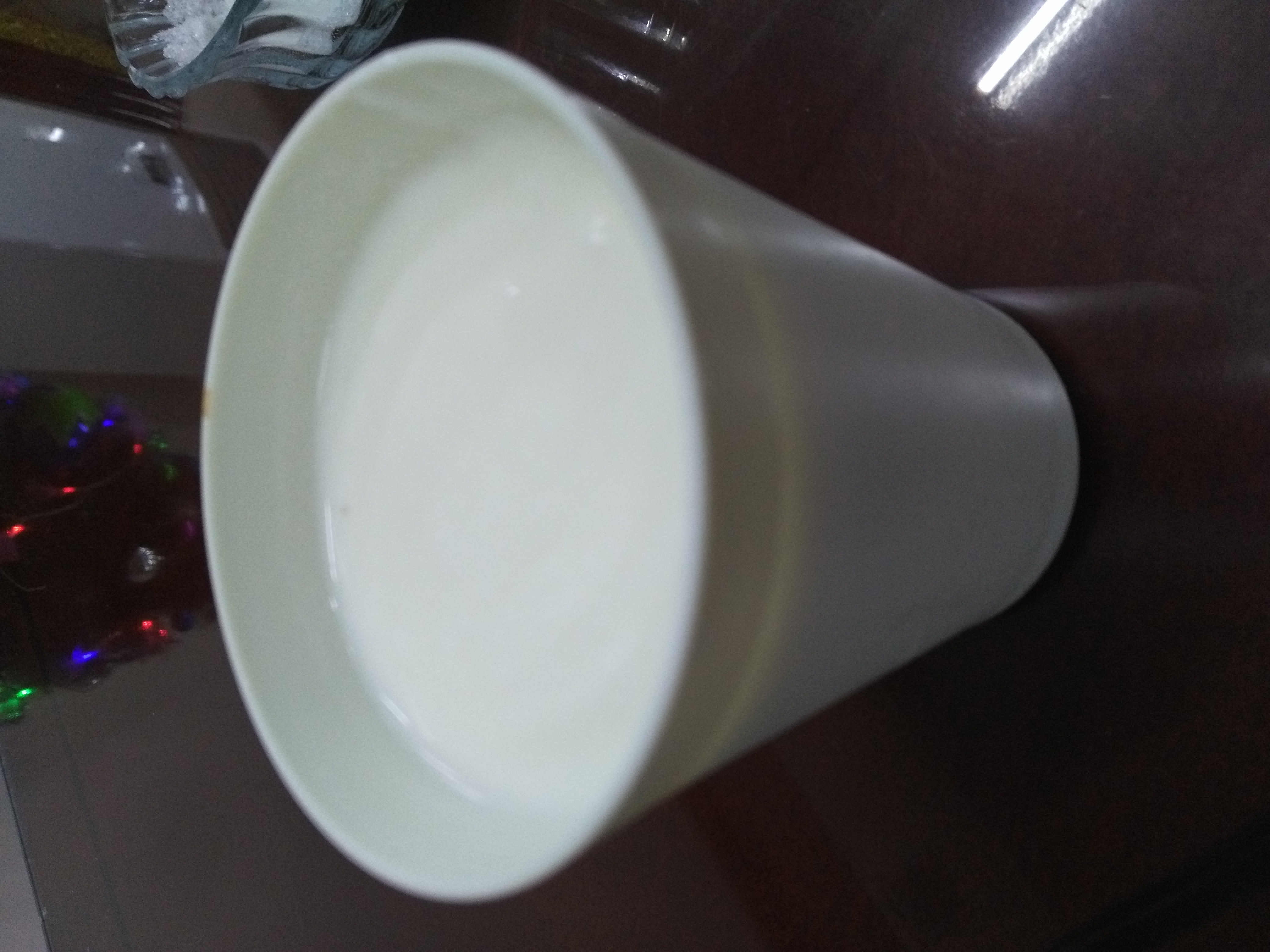 Ayran - cold yogurt beverage.